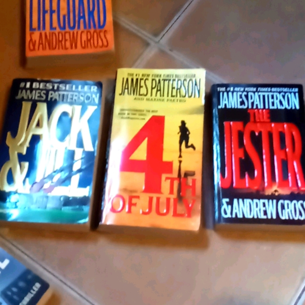 James patterson books $40 for all